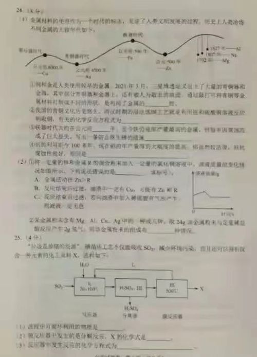 2021年云南省中考化学真题 图片版 6